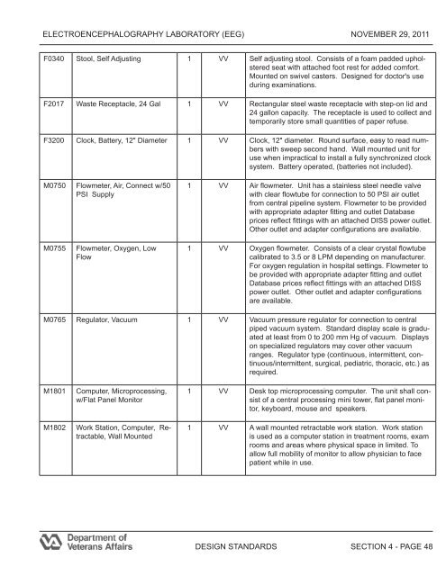 Electroencephalography Laboratory (EEG) Design Guide - Office of ...