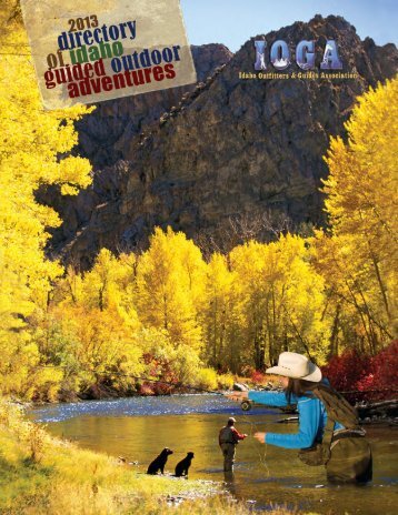 Directory of Idaho Guided Outdoor Adventures (PDF 11.6 MB)
