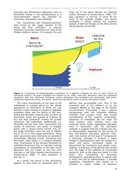 Relations entre les marges septentrionale et ... - Paleopolis