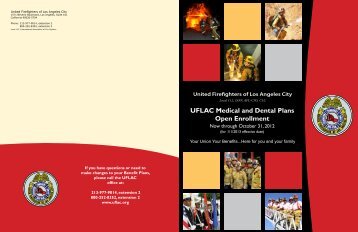 UFLAC 2013 Open Enrollment Flyer - My Benefit Choices