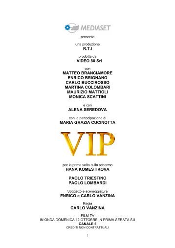 VIP - Mediaset.it