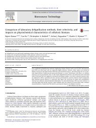 Comparison of laboratory delignification methods, their selectivity ...