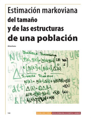 Estimación markoviana de una población - Inegi