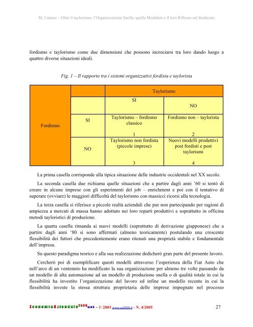 organizzazione snella e modulare. Come si adatta il sindacato