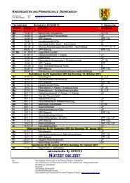 Semesterplan 1. Semester 2012 / 2013 - Gemeinde Duerrenaesch