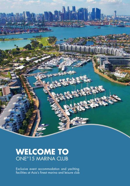 sales brochure - ONE°15 Marina Club