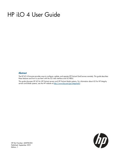 hp ilo 4 boot from virtual media hp ilo 4 boot from virtual media