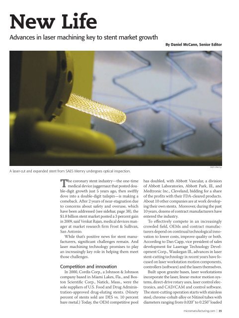 Click here to view as PDF - MICROmanufacturing