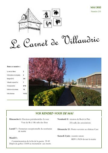 Carnet mai 2012 - Villaudric