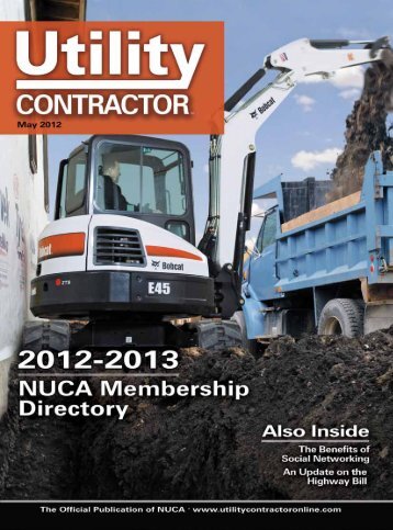 View Full May PDF Issue - Utility Contractor Online