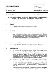 PP195 - Stirling Council - Decisions On Line