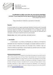 A publicidade no Rádio como fator de construção ... - Rádio-Leituras