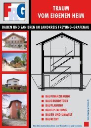 Traum vom eigenen Heim - Landkreis Freyung-Grafenau