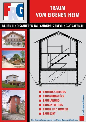 Traum vom eigenen Heim - Landkreis Freyung-Grafenau