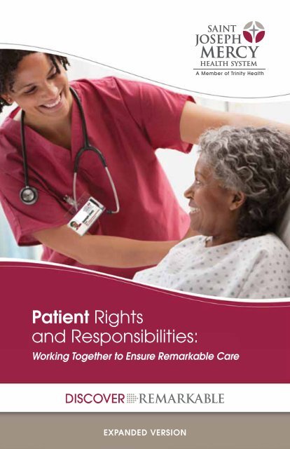 Patient Rights and Responsibilities: - St. Joseph Mercy Ann Arbor