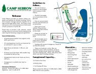 Printable Brochure - Camp Hebron