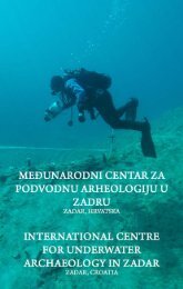 Međunarodni centar za podvodnu arheologiju u Zadru - PROMO