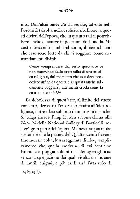 STORIA DELLA Â«RELIGIONE DELL'ARTEÂ». - Il Covile