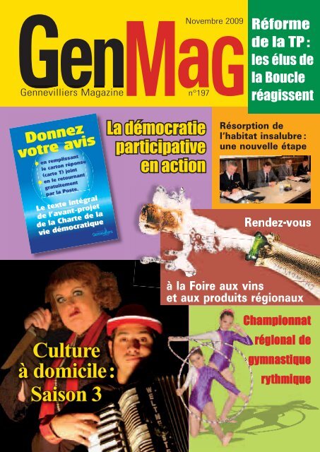 TÃ©lÃ©charger le magazine en PDF - Gennevilliers