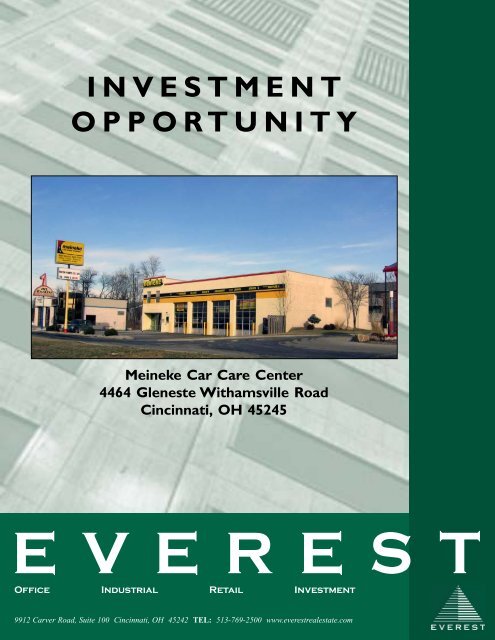 Meineke Muffler Eastgate - Investment.P65 - Everest Real Estate