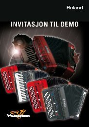 Invitasjon til Roland-demo - trekkspill.no