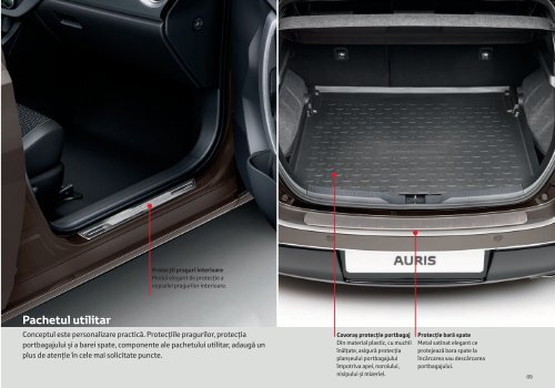 Accesorii Auris - Toyota