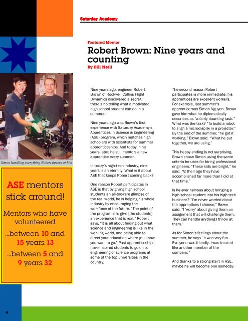 2005 Winter Newsletter.p65 - Saturday Academy