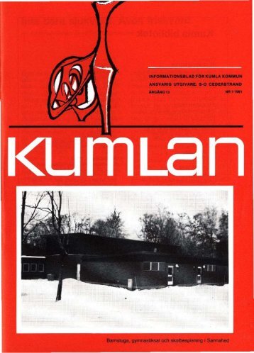 mars 1981 - Kumla kommun