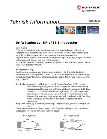 Teknisk Information - Notifier