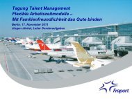 Work-Life-Balance bei der Fraport AG - HRM-Forum