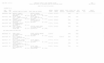 date run: 12/28/12 district 01 01 case number bond type maryland ...