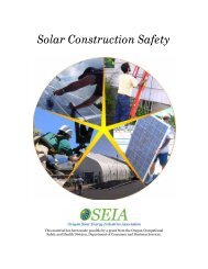 Solar Construction Safety Manual - Contractors Institute