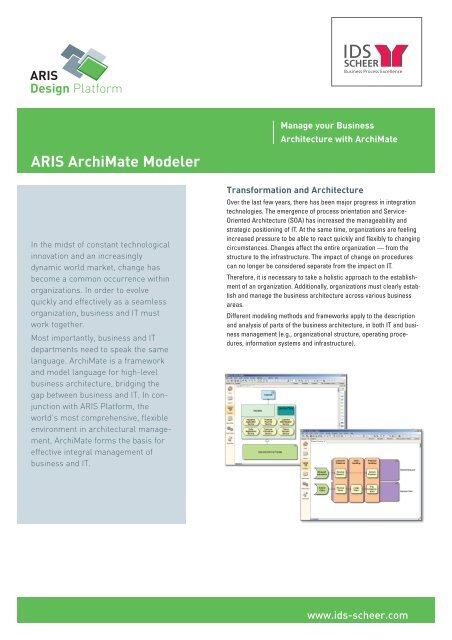 ARIS ArchiMate Modeler