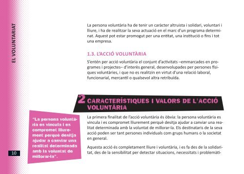 Manual del Curs d'IniciaciÃ³ al Voluntariat - Generalitat de Catalunya