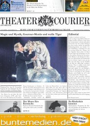 TheaterCourier - Ausgabe 11 - 01. November 2014 