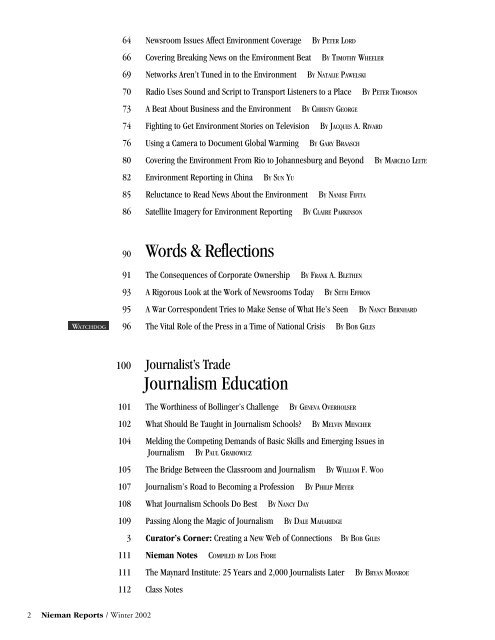 Download issue (PDF) - Nieman Foundation - Harvard University