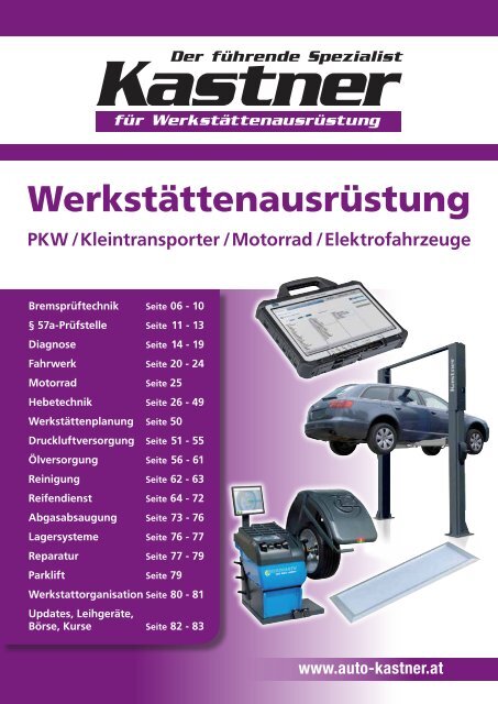 Werkstättenausrüstung