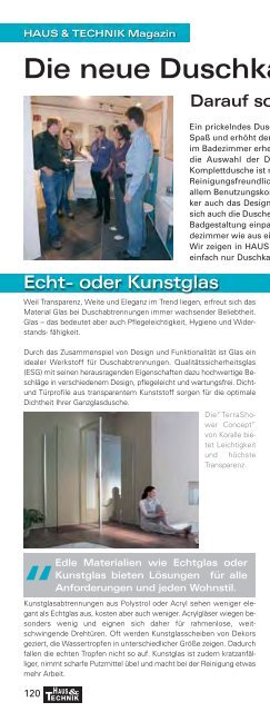 Unser Haus- und Technik-Katalog