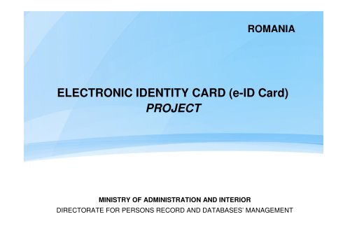 National Id Card Number Romania