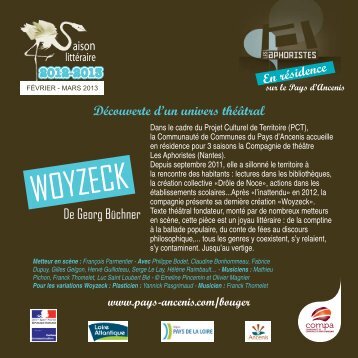 La création : Woyzeck