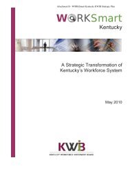 Attachment B - Kentucky Workforce Investment Board