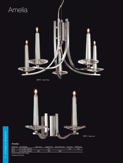 Fittings And Pendants - Firstlight products