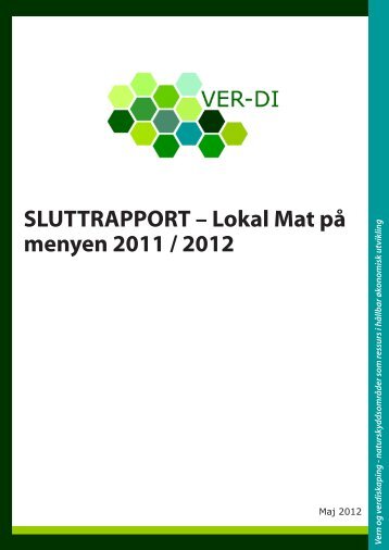 Lokal Mat Sluttrapport forprosjekt - ver-di.eu