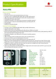 Nokia N96 Product Info Template v6.6.3 - Vodafone