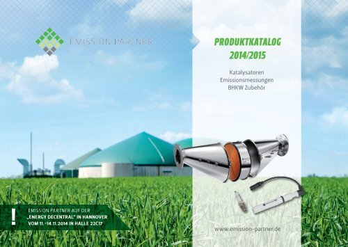 Emission Partner Produktkatalog 2014/2015