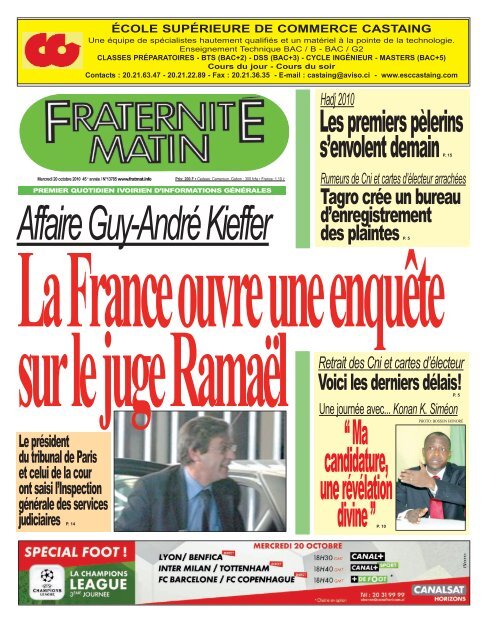 Candidat Indãpendant Fratmatinfo