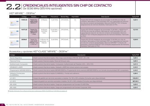 CREDENCIALES DE ACCESO 2014