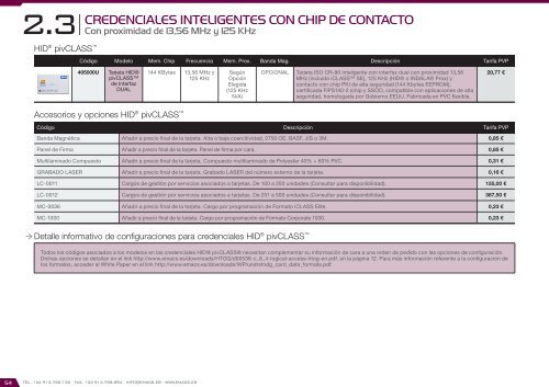 CREDENCIALES DE ACCESO 2014