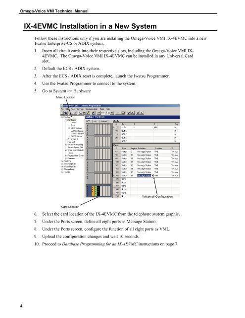 Omega-Voice VMI Technical Manual (5th Edition) (PN 500175)