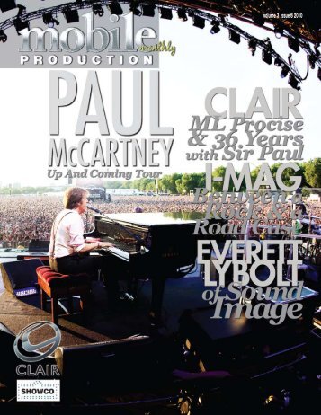 Paul McCartney - Up And Coming Tour - Mobile Production Pro